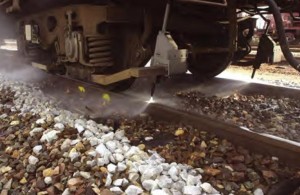 Nettoyage du rail à haute pression