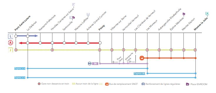 Horaires Bus A14 La Défense Les Mureaux
